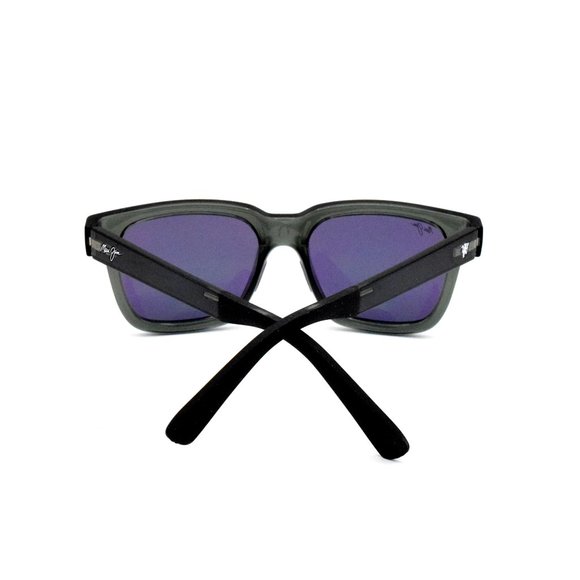 Maui Jim Manchester United Mongoose Shiny Translucent Grey Frame / Maui Green - Picture 8 of 8